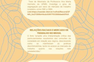 Sobre o primeiro de maio – A persistência das desigualdades sobre o mercado de trabalho no Brasil: influência do gênero e da raça